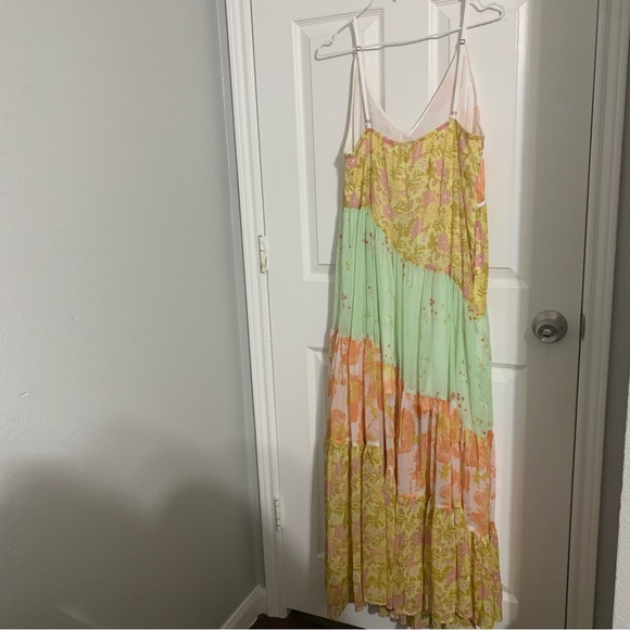 NWT Free People Luna Grace Tiered Maxi Dress - Picture 12 of 16